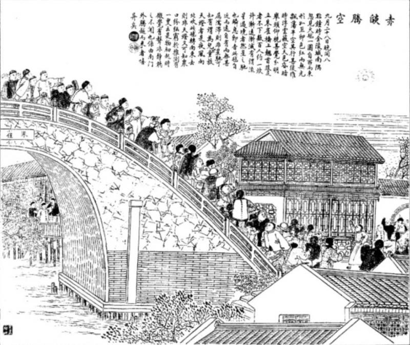 中国最早记录UFO事件的画作:赤焰腾空-神秘可比山海经